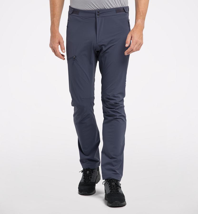Haglöfs Mens Breccia Lite Softshell Pants Blue New Zealand 83095GOEH